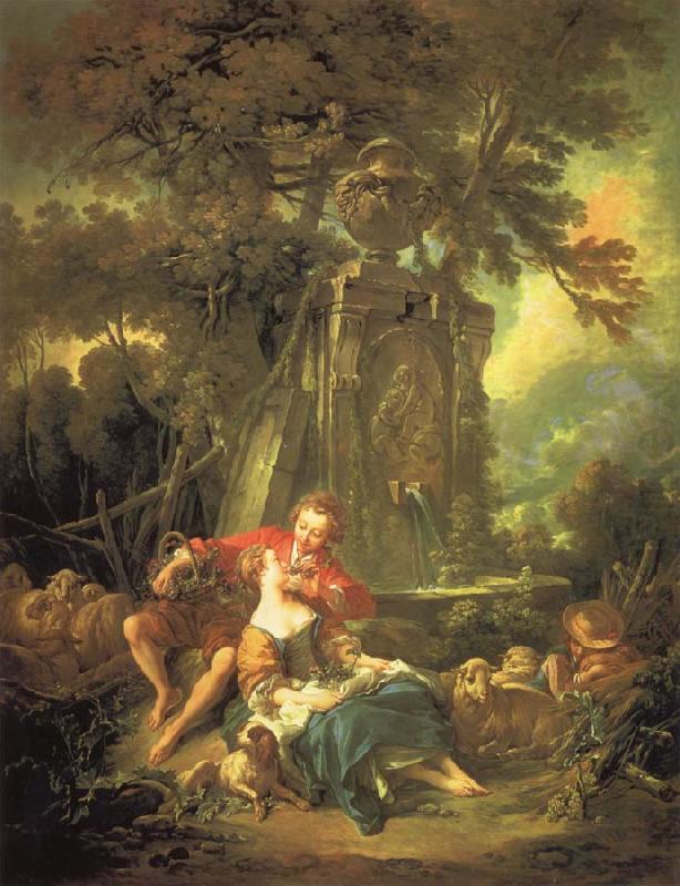 An autumn Pastoral, Francois Boucher